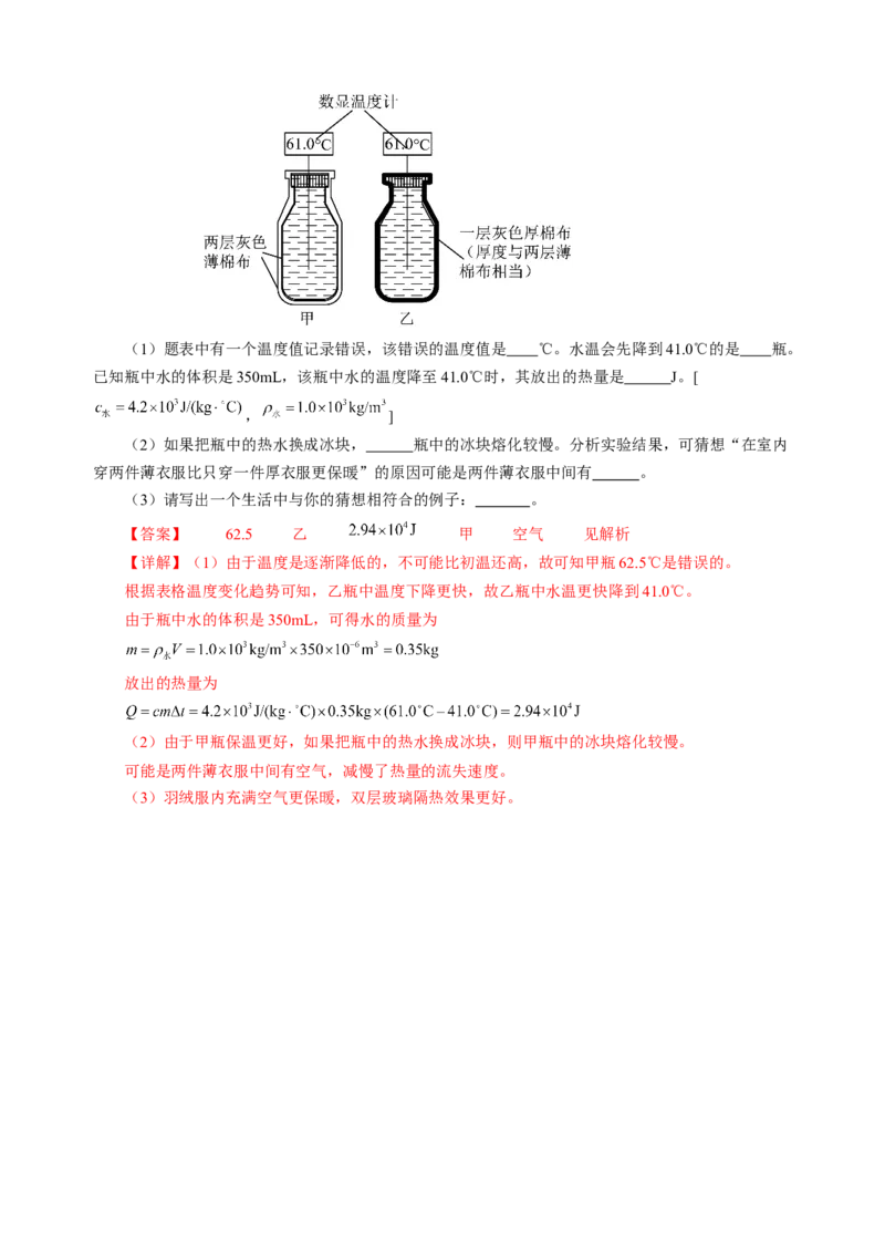 专题23跨学科实践（讲练）解析版_8、物理总复习_8.中考物理总复习_2024年中考复习资料_二轮复习资料_完2024年中考物理二轮复习课件+讲义+练习（全国通用）_模块五跨学科实践