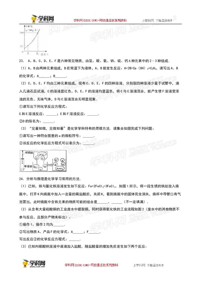 2016山东莱芜化学试卷+答案+解析(word整理版)_山东历年中考真题_山东省历年中考真题2013~2024_初中化学历年真题（2013-2024）