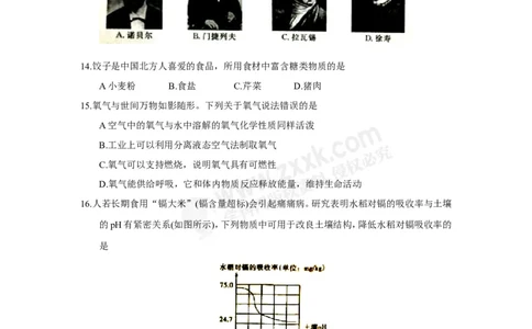 2018山东枣庄化学试卷+答案+解析(word整理版)_山东历年中考真题_山东省历年中考真题2013~2024_初中化学历年真题（2013-2024）