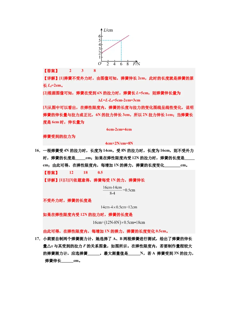 课时7.2弹力（教师版）_初物_八年级上下册+九年级全一册物理_八年级物理下册_讲义（更新中）-U26