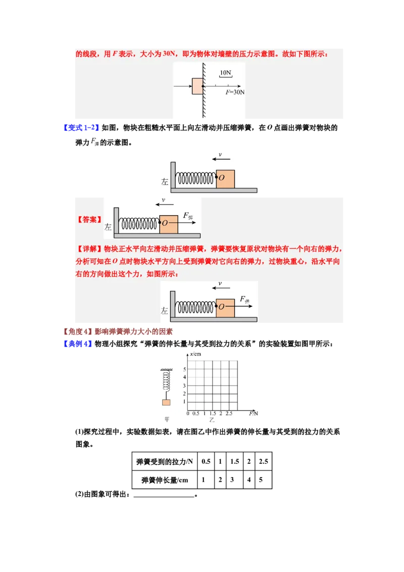 课时7.2弹力（教师版）_初物_八年级上下册+九年级全一册物理_八年级物理下册_讲义（更新中）-U26