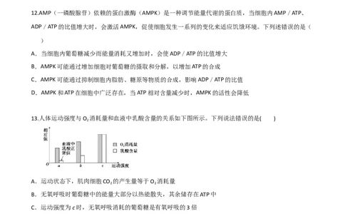黄金卷05（考试版）_2024年新高考资料_4.2024高考模拟预测试卷_赢在高考&middot;黄金8卷备战2024年高考生物模拟卷（广东专用）31276448