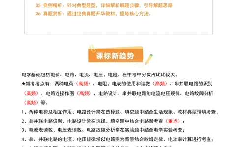 专题14电学基础（6大模块知识清单+5个易混易错+7种方法技巧+典例真题精析）（解析版）_8、物理总复习_物理一轮复习