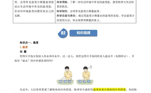 课时3.1温度（教师版）_初物_八年级上下册+九年级全一册物理_八年级物理上册_讲义