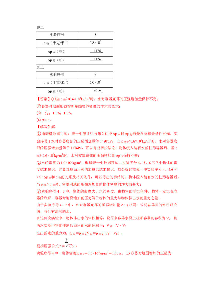专题03压强与液体的压强九大题型（解析版）_初物_八年级上下册+九年级全一册物理_八年级物理下册_压轴题训练（更新中）-U172