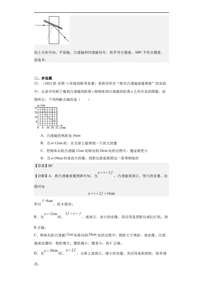 第05讲凸透镜成像（教师版）-2023-2024全国初中物理竞赛试题精选精编_初物_初中物理培优竞赛试题校联考专题重难题汇编练习通用电子版PPT