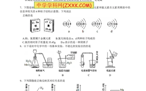 2015山东东营化学试卷+答案(word整理版)_山东历年中考真题_山东省历年中考真题2013~2024_初中化学历年真题（2013-2024）