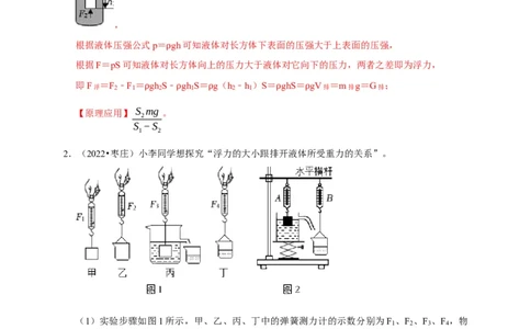 实验11探究浮力大小与排开液体所受重力的关系（解析版）_8、物理总复习_2024年中考复习资料_二轮复习_（讲义+练习）2024年中考物理二轮题型专项复习