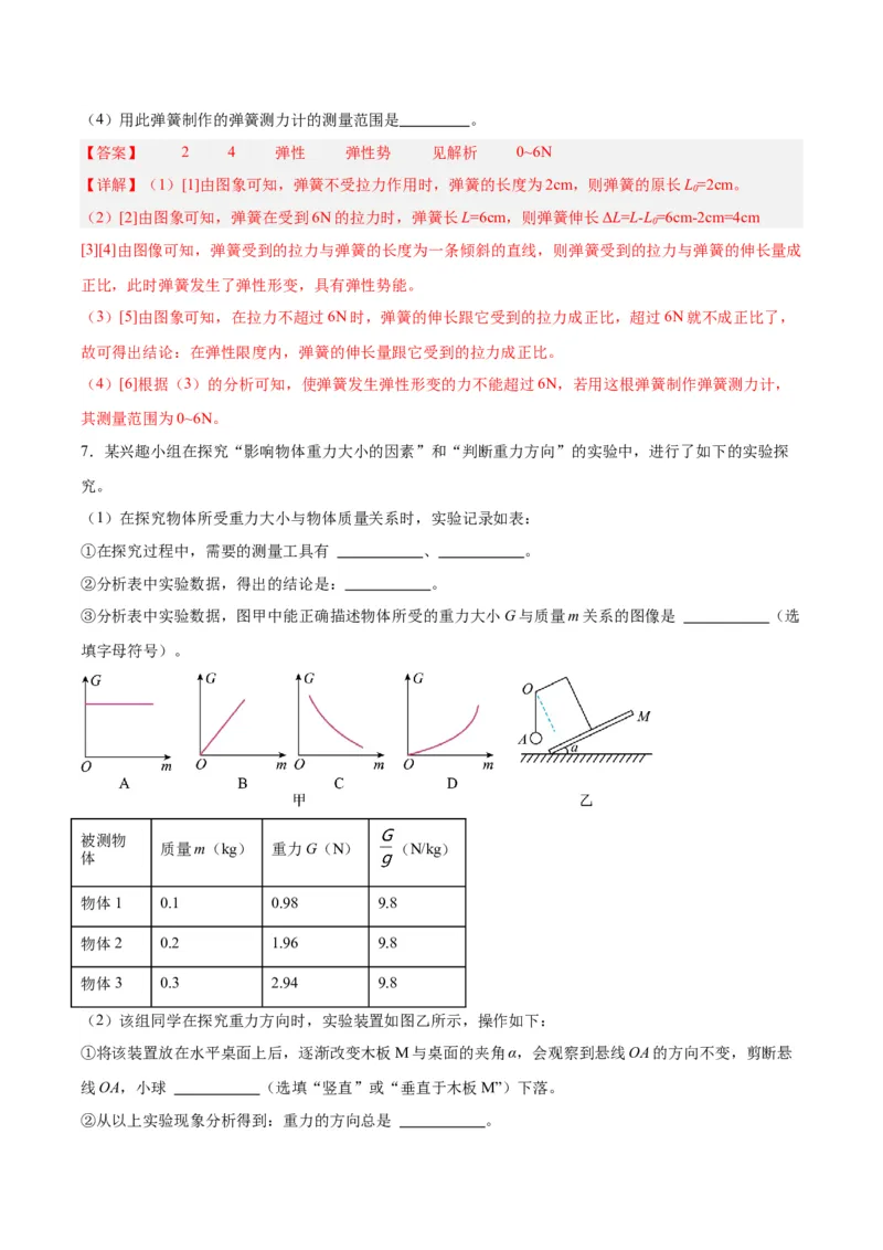 专题32力学实验专题（一）（解析版）_8、物理总复习_8.中考物理总复习_2024年中考复习资料_一轮复习资料_完备战2024年中考物理一轮复习讲义练习（全国通用）_教师版（含答案解析）