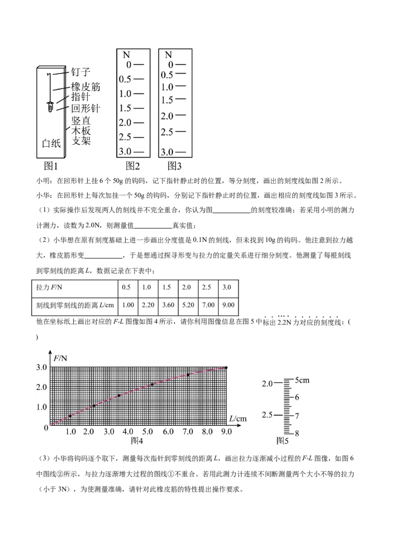 专题32力学实验专题（一）（解析版）_8、物理总复习_8.中考物理总复习_2024年中考复习资料_一轮复习资料_完备战2024年中考物理一轮复习讲义练习（全国通用）_教师版（含答案解析）