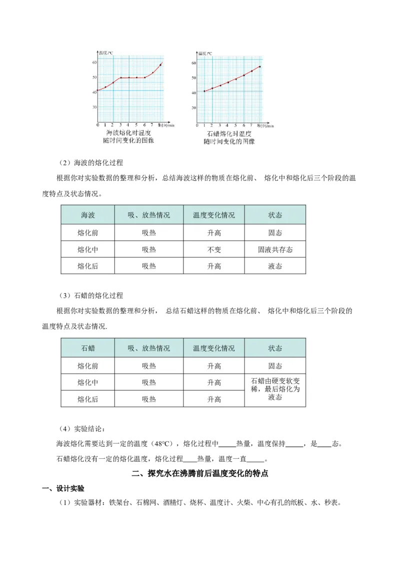 第三章物态变化（知识清单）-（人教版）（学生版）_初物_八年级上下册+九年级全一册物理_八年级物理上册_老课标资料_单元知识清单