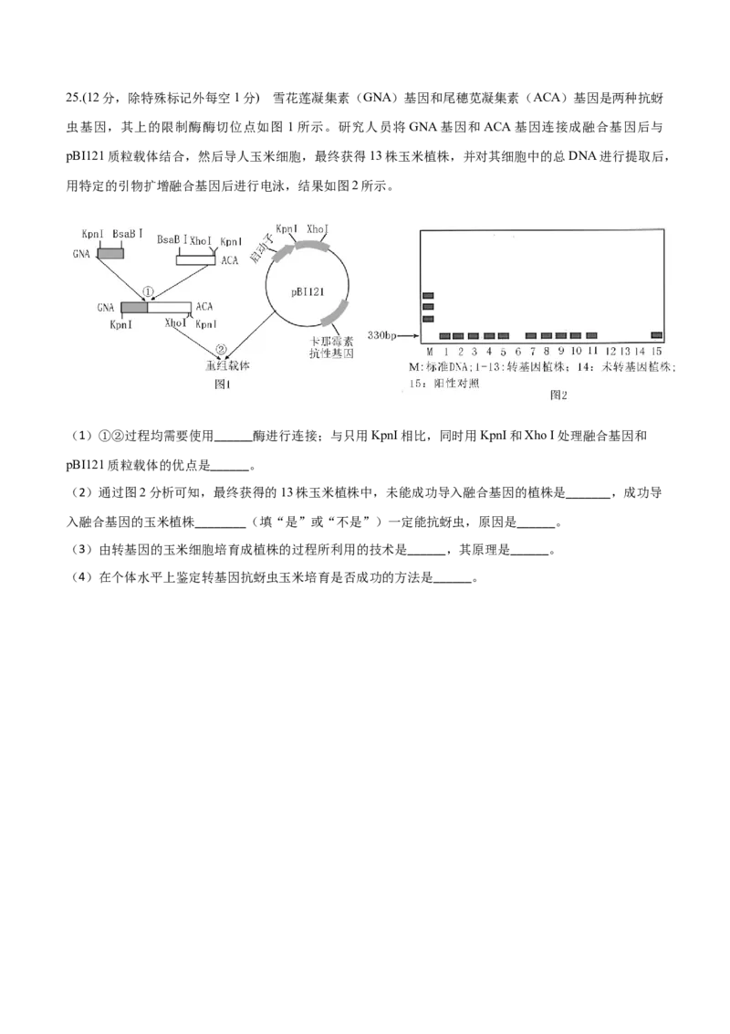 黄金卷05（考试版）-赢在高考&middot;黄金8卷备战2024年高考生物模拟卷（山东专用）_2024年新高考资料_4.2024高考模拟预测试卷