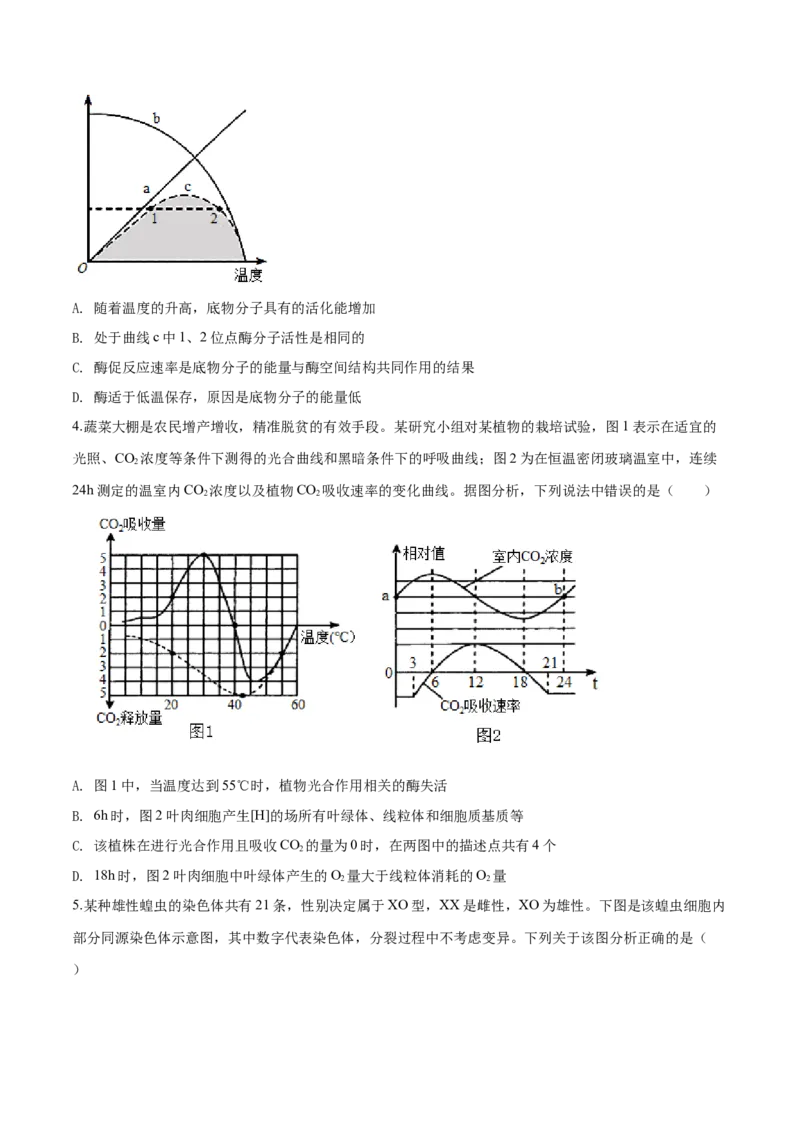 黄金卷05（考试版）-赢在高考&middot;黄金8卷备战2024年高考生物模拟卷（山东专用）_2024年新高考资料_4.2024高考模拟预测试卷