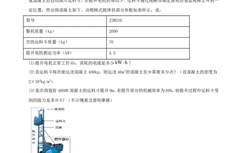 专题58力学与热学综合计算类问题（原卷版）_8、物理总复习_2024年中考复习资料_二轮复习_夺分宝典备考2024年物理二轮中考总复习71个重难点亮点专题专炼（全国通用）