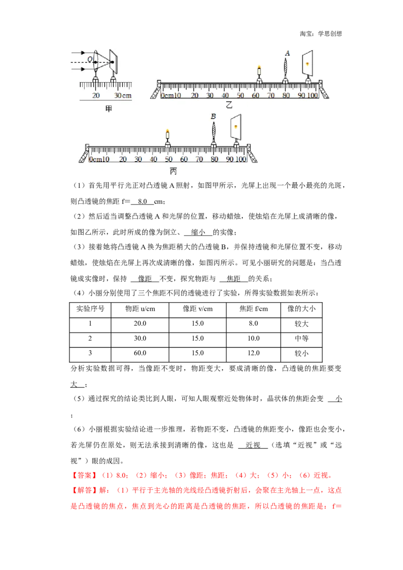 专题02光现象与透镜综合（教师版）备考2025年中考物理重难点讲解与训练_初物_2025中考物理重难点归纳专题训练易错训练题压轴特训复习word素材