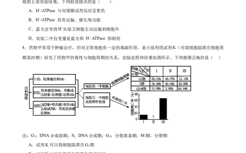 黄金卷04（考试版）-赢在高考&middot;黄金8卷备战2024年高考生物模拟卷（重庆专用）_2024年新高考资料_4.2024高考模拟预测试卷