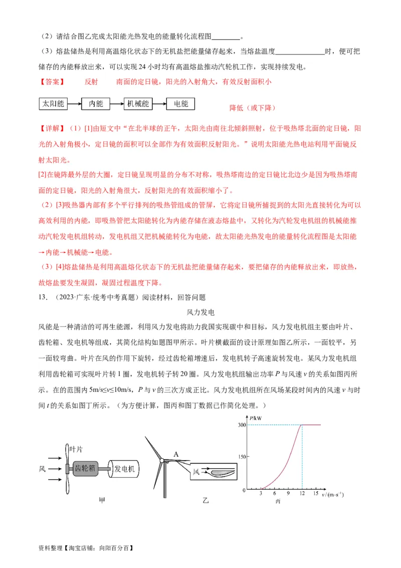 专题20电与磁20.5磁生电（教师版）_8、物理总复习_2024年中考复习资料_专项复习资料_完三年（2021&mdash;2023）中考真题分项精编（全国通用）_教师版（含答案解析，目录与学生版一致）