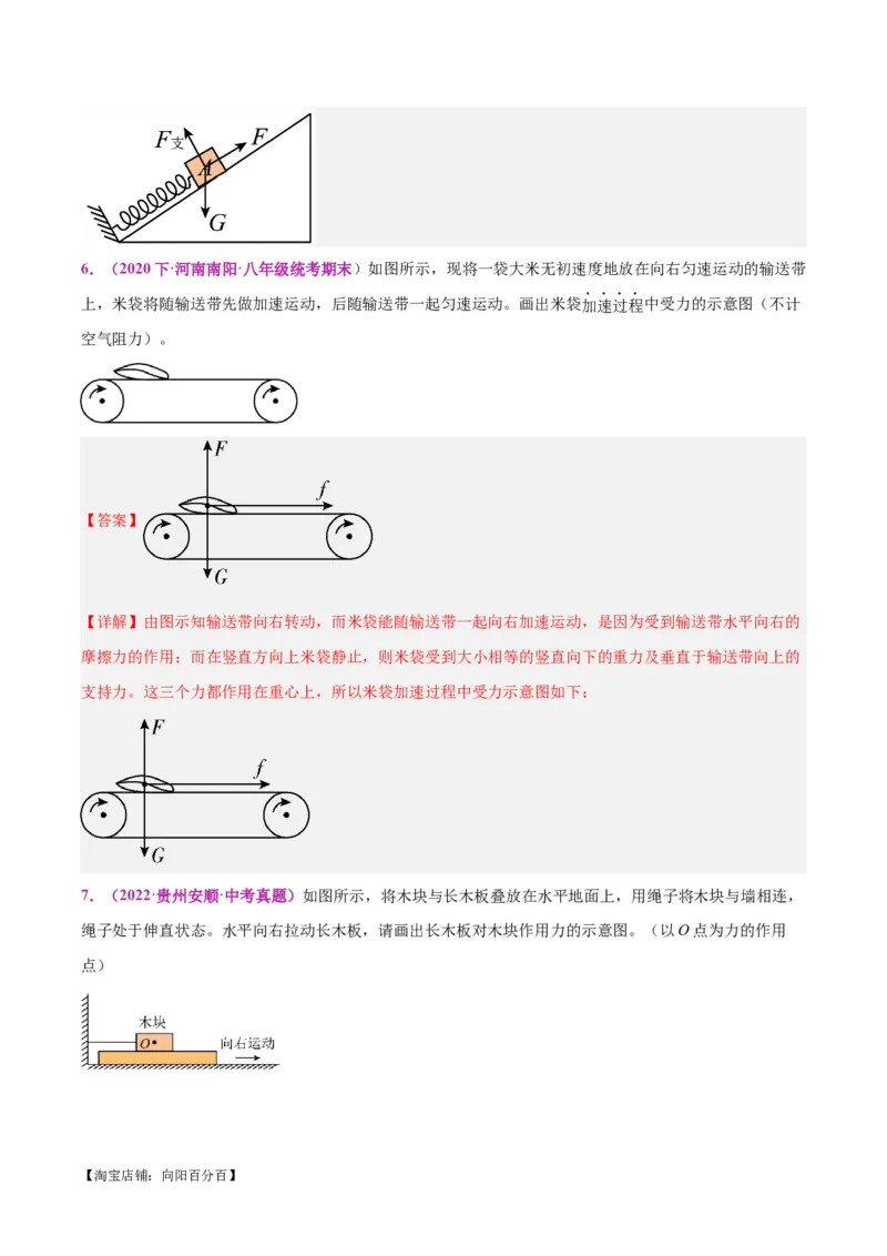 专题29力学作图专题（解析版）_8、物理总复习_2024年中考复习资料_一轮复习_完备战2024年中考物理一轮复习考点帮（全国通用）_教师版（含答案解析）