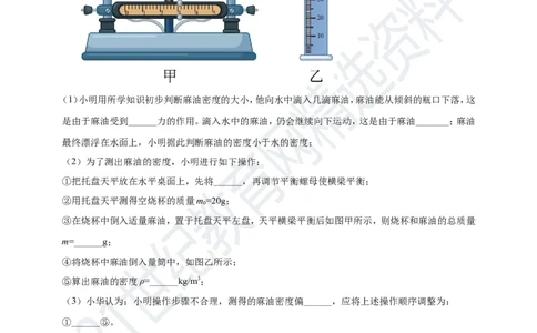 专题21新课标规定的9个重点测量实验（解析版）_8、物理总复习_8.中考物理总复习_2023年中考复习资料_专项复习_2023年用小微专题精准练助力中考物理四点问题大突破