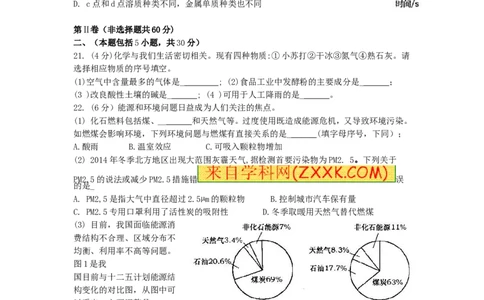 2015山东泰安化学试卷+答案(word整理版)_山东历年中考真题_山东省历年中考真题2013~2024_初中化学历年真题（2013-2024）