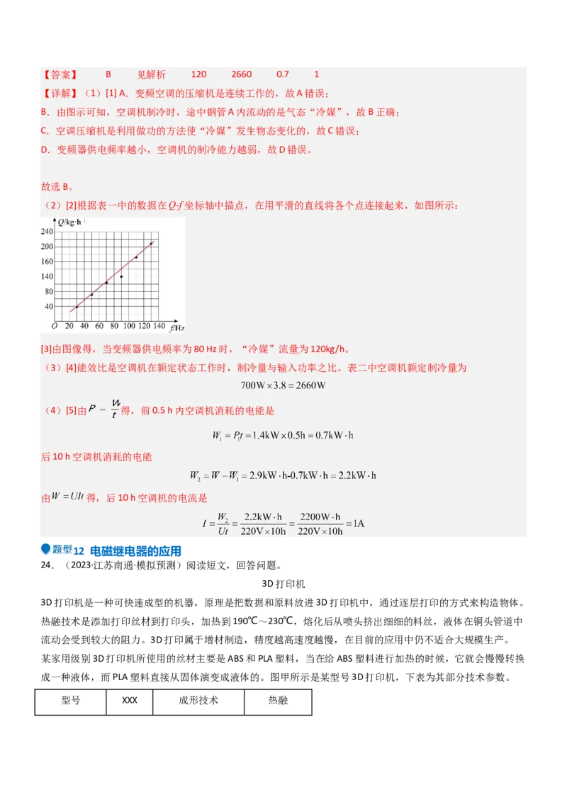 压轴题14综合能力题（科普阅读题）（解析版）_8、物理总复习_2024年中考复习资料_三轮复习_2024年中考物理压轴题专项训练（全国通用）