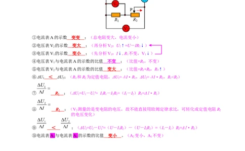 欧姆定律动态电路的类型及分析_8、物理总复习_2024年中考复习资料_专项复习资料_2024年中考物理复习辅导系列_❤更新专项复习
