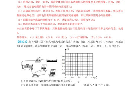 专题35欧姆定律探究实验（知识点复习+例题讲解+过关练习）-备战2023年中考物理一轮复习考点帮（解析版）_8、物理总复习_8.中考物理总复习_2023年中考复习资料_一轮复习_解析版