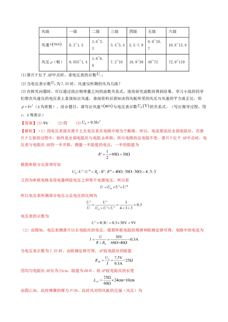 专题14欧姆定律及其应用（考情聚焦+中考新考法+真题透视5大考向+新题特训）（解析版）_8、物理总复习_2025年中考复习资料_备战2025年中考物理真题题源讲义（全国通用）