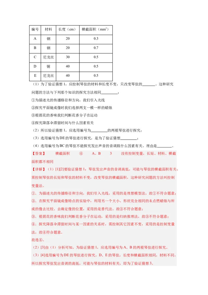 第2章声现象（A卷&bull;单元套卷）（教师版）_初物_八年级上下册+九年级全一册物理_八年级物理上册_单元测试（完）