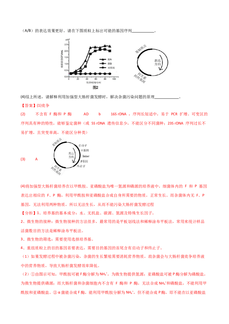 黄金卷04（解析版）-赢在高考&middot;黄金8卷备战2024年高考生物模拟卷（北京专用）_2024年新高考资料_4.2024高考模拟预测试卷