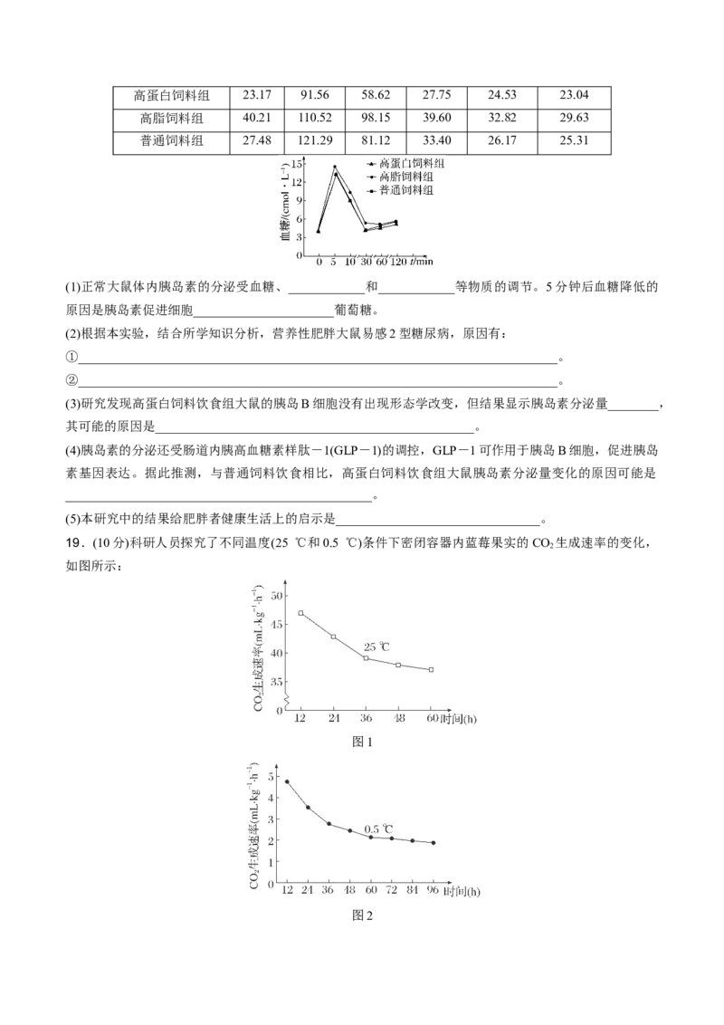 黄金卷07（考试版）-赢在高考&middot;黄金8卷备战2024年高考生物模拟卷（福建专用）_2024年新高考资料_4.2024高考模拟预测试卷