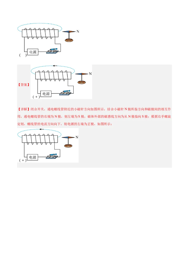 专题27电和磁（解析版）_8、物理总复习_8.中考物理总复习_2024年中考复习资料_一轮复习资料_完备战2024年中考物理一轮复习讲义练习（全国通用）_教师版（含答案解析）