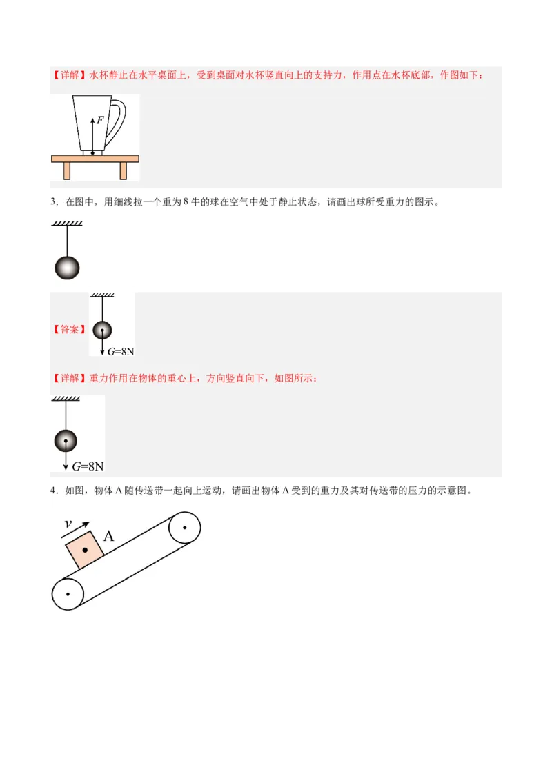 专题29力学作图专题（解析版）_8、物理总复习_8.中考物理总复习_2024年中考复习资料_一轮复习资料_完备战2024年中考物理一轮复习讲义练习（全国通用）_教师版（含答案解析）