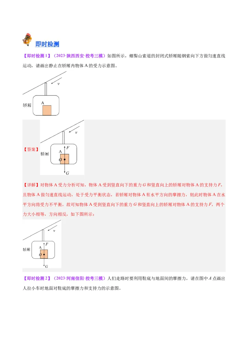 专题29力学作图专题（解析版）_8、物理总复习_8.中考物理总复习_2024年中考复习资料_一轮复习资料_完备战2024年中考物理一轮复习讲义练习（全国通用）_教师版（含答案解析）