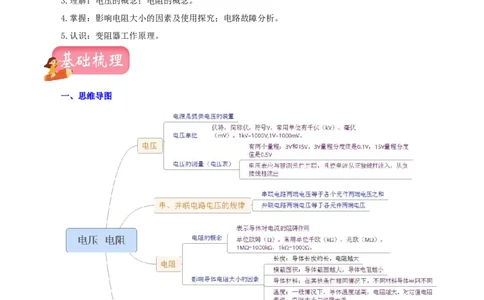 专题16电压和电阻（讲练）（解析版）-2022年中考一轮复习讲练测_8、物理总复习_8.中考物理总复习_2022年中考复习资料_2022年中考物理一轮复习讲练测264201163