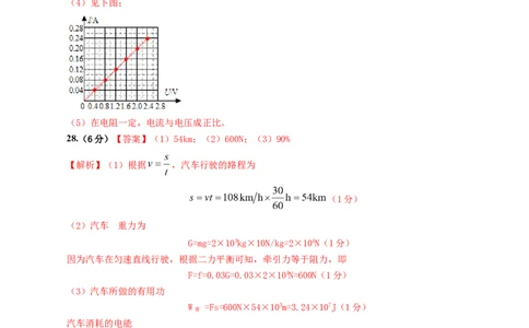 物理（哈尔滨卷）（参考答案及评分标准）_8、物理总复习_2024中考模拟题物理_三模（37套）_物理（哈尔滨卷）