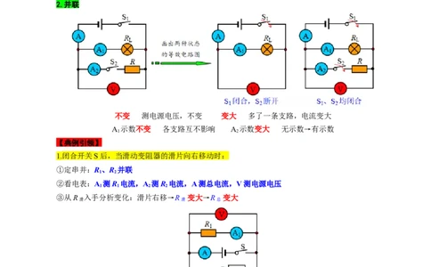 欧姆定律动态电路的类型及分析_8、物理总复习_8.中考物理总复习_2024年中考复习资料_专项复习资料_2024年中考物理复习_❤更新专项复习