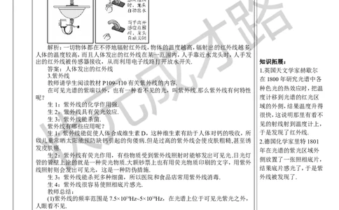 第5节光的色散_初物_八年级上下册+九年级全一册物理_八年级物理上册_全套教学资源_课件教案3_教案_第四章光现象