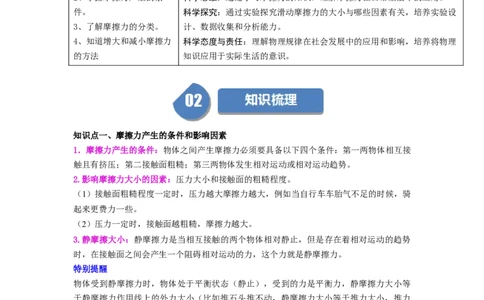 课时8.3摩擦力（教师版）_初物_八年级上下册+九年级全一册物理_八年级物理下册_讲义（更新中）-U26