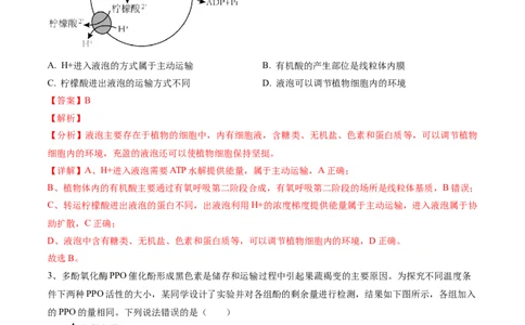 黄金卷02（解析版）-赢在高考&middot;黄金8卷备战2024年高考生物模拟卷（安徽专用）_2024年新高考资料_4.2024高考模拟预测试卷