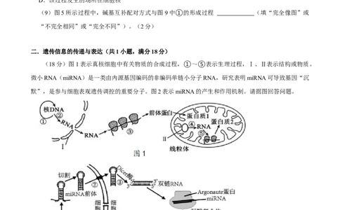 黄金卷03（考试版）-赢在高考&middot;黄金8卷备战2024年高考生物模拟卷（上海专用）_2024年新高考资料_4.2024高考模拟预测试卷