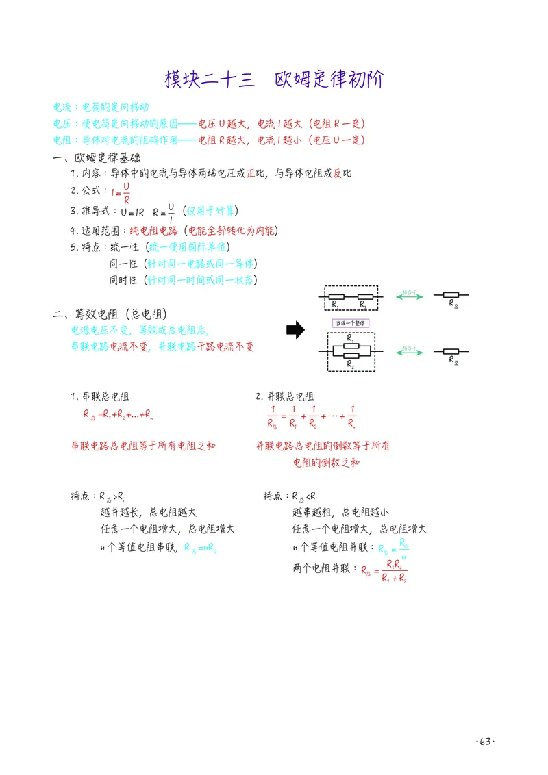 初中物理名师笔记_初物