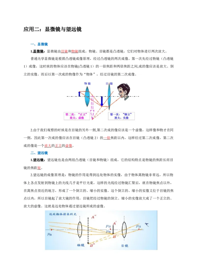 专题3凸透镜成像规律与应用（原卷版）_8、物理总复习_2024年中考复习资料_二轮复习_2024年中考物理二轮专项复习核心考点讲解与必刷题型汇编
