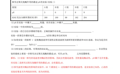 专题12实验设计与分析（解析版）_2025年新高考资料_二轮复习_2025年高考生物二轮热点题型归纳与变式演练（新高考通用）3404350_专题12实验设计与分析