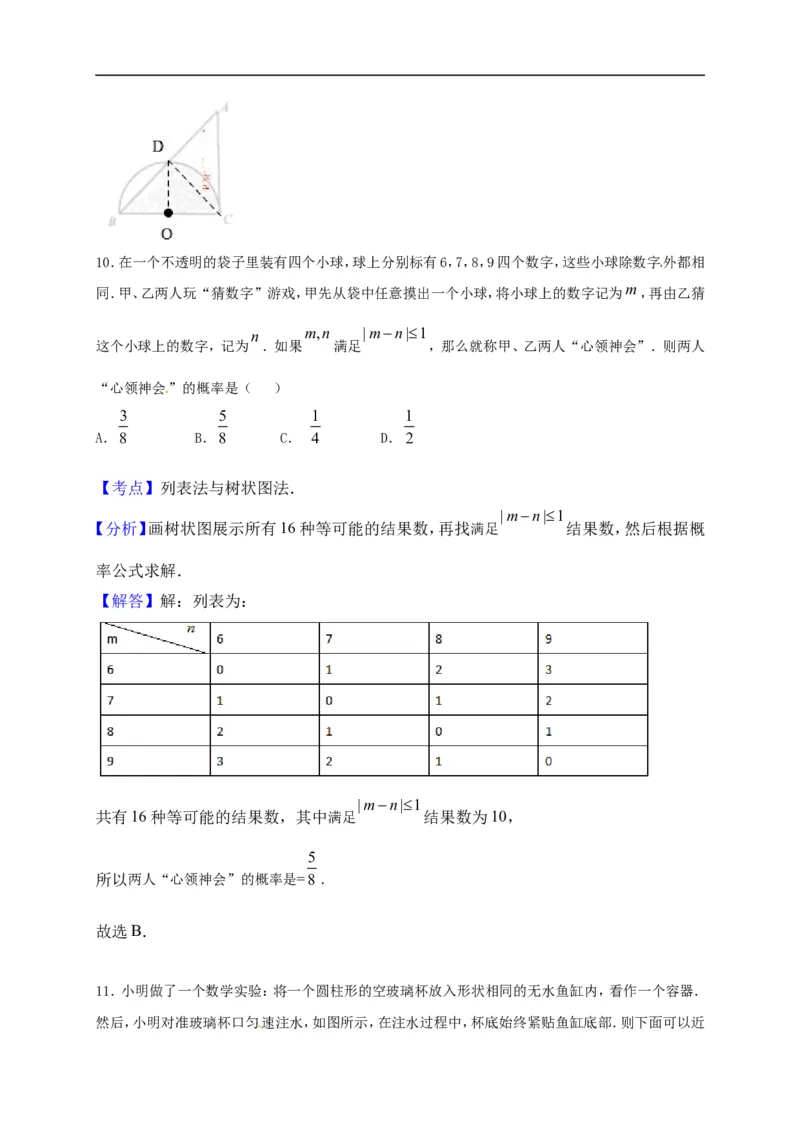 2017山东淄博数学试卷+答案+解析(word整理版)_山东历年中考真题_山东省历年中考真题2013~2024_初中数学历年真题（2013-2024）