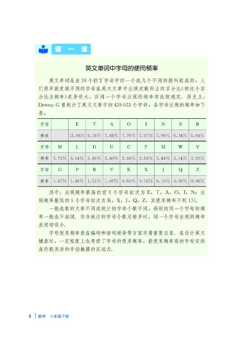 冀教版数学八年级下册电子课本_初中电子课本_2.数学_冀教版_下册