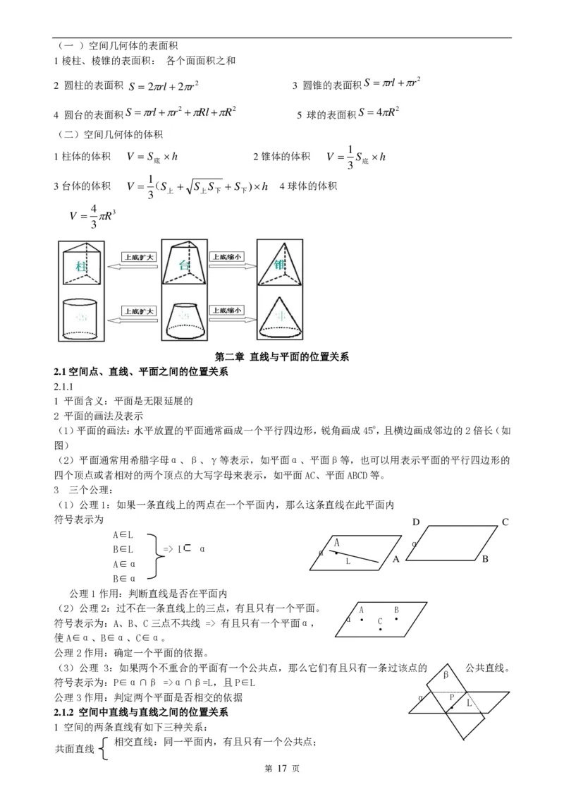 （超详）高中数学知识点归纳汇总_《初中全科目知识点汇总》_初高中知识点归纳汇总