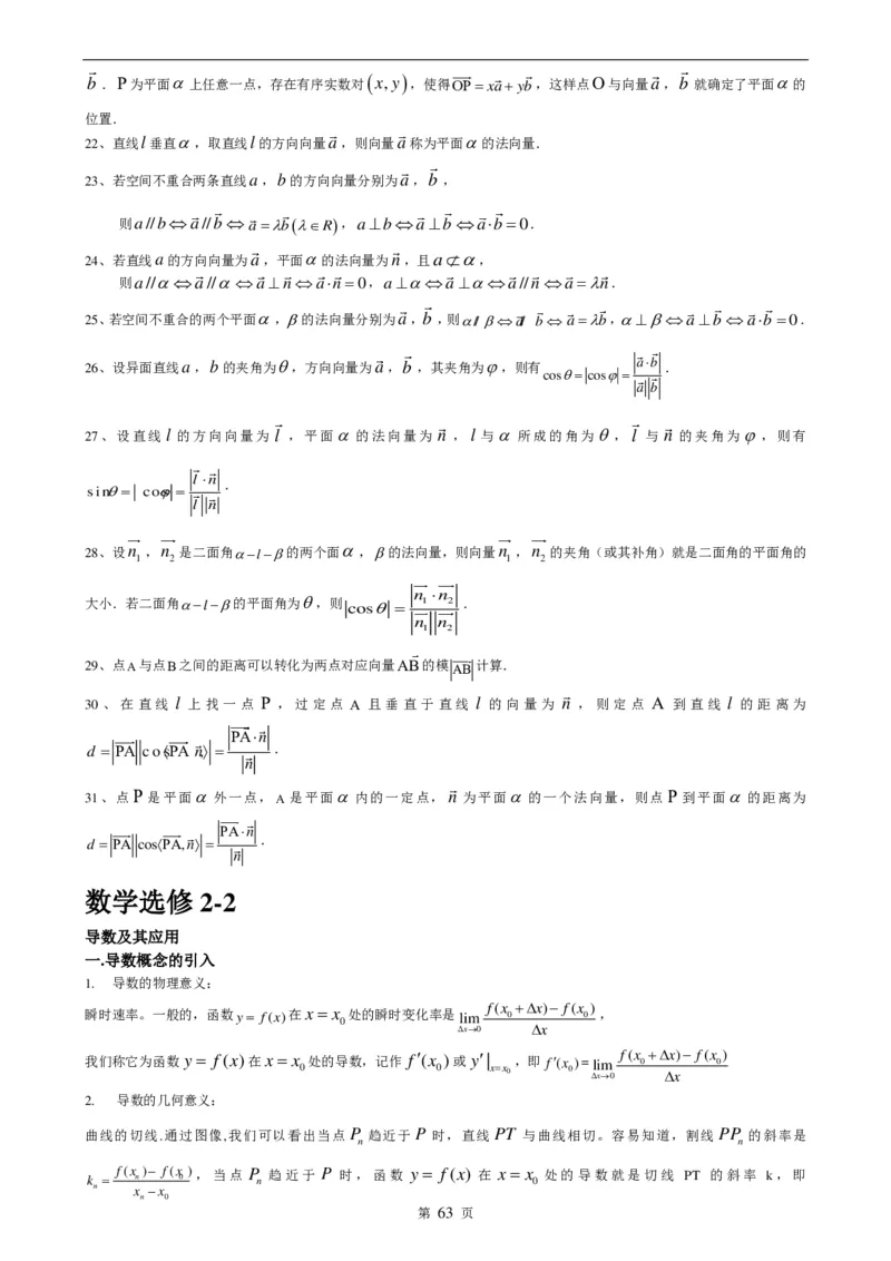 （超详）高中数学知识点归纳汇总_《初中全科目知识点汇总》_初高中知识点归纳汇总
