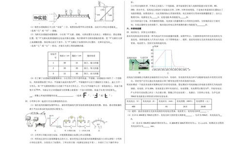 中考一模物理（江苏徐州卷）（考试版A3）_8、物理总复习_2024中考模拟题物理_一模_物理（江苏徐州卷）-2024年中考第一次模拟考试