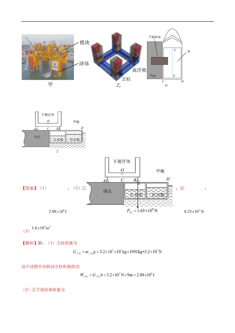 专题12简单机械（全国通用）解析版_8、物理总复习_8.中考物理总复习_2024年中考复习资料_二轮复习资料_完2024年中考物理专题练习（全国通用）_重点练_教师版（含答案解析）